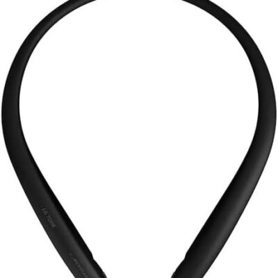 LG Tone Style HBS-SL5 Bluetooth Wireless Stereo Neckband Earbuds Tuned by Meridian Audio,Black, 2.3