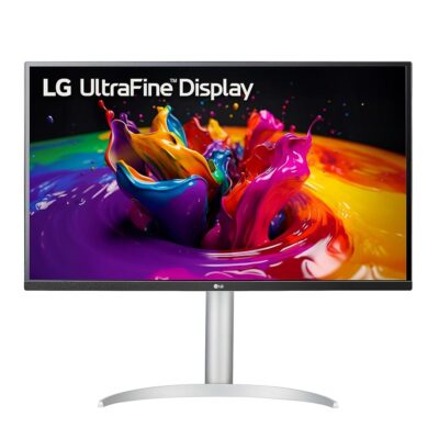 LG UltraFine 31.5-Inch Computer Monitor 32UP83A-W, IPS with HDR 10 Compatibility and AMD FreeSync, White