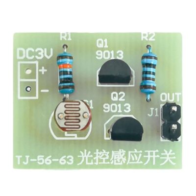 Light Control Controller Sensor Board Switch Module PHot Forosensitive Induction Switch Electronic Trainning Electronic PCB Board New for Arrival 2025 High for Quality