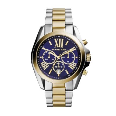 Michael Kors Bradshaw Chronograph Two-Tone Stainless Steel Women’s Watch (Model: MK5976)