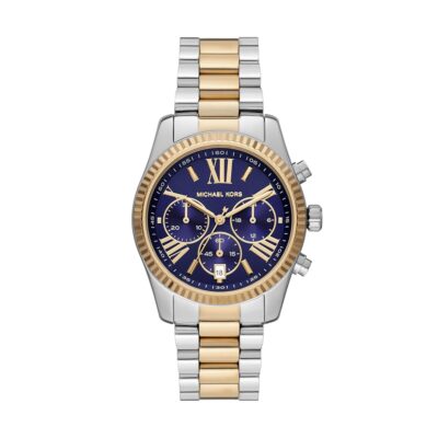 Michael Kors Lexington Women’s Watch, Stainless Steel Chronograph Watch for Women