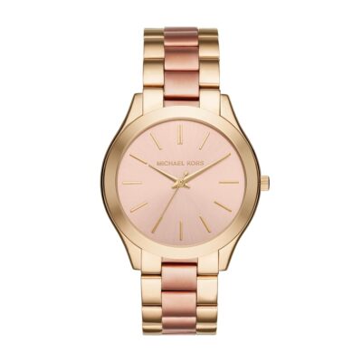 Michael Kors Slim Runway Women’s Watch, Stainless Steel Bracelet Watch for Women