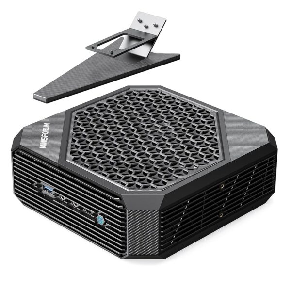 MINISFORUM Neptune Series HX99G Mini PC AMD Ryzen 9 6900HX Desktop Computer, DDR5 64GB RAM+1TB SSD, 2X HDMI & 2X USB4 Quad Outputs, AMD Radeon RX 6600M Discrete Graphics Small PC