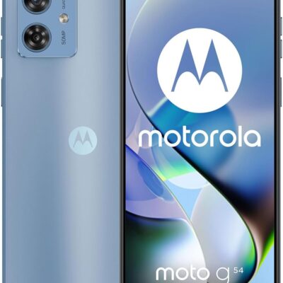 Motorola Moto G54 5G Dual SIM | 8+256GB ROM | GSM Unlocked Smartphone | 6.5″ 120Hz IPS LCD Display | Android 13 | 50MP Camera | Li-Po 6000 mAh Battery | International Model -…