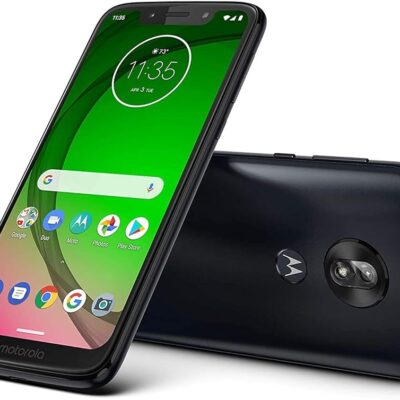 Motorola Moto G7 Play (32GB, 3GB RAM) 5.7″ HD+ Max Vision, Global 4G LTE GSM + CDMA T-Mobile Unlocked (Verizon, AT&T, Metro, Straight Talk) XT1952-4 (Black, 64GB SD Bundle)…