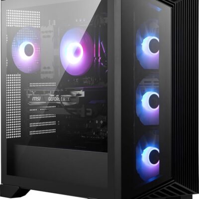 MSI Aegis Z2 Gaming Desktop (2024): AMD Ryzen R7-7700, Geforce RTX 4060, 16GB DDR5, 1TB m.2 SSD, 80+ Gold PSU, WiFi, Keyboard & Mouse, DIY Friendly, Windows 11 Home: C7NUC-817US