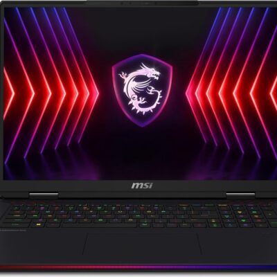 MSI Raider 18 HX Gaming Laptop 18″ 240 Hz WQXGA (24-Core Intel i9-14900HX, GeForce RTX 4080, 64GB DDR5, 4TB PCIe SSD, Per Key RGB KYB, 2 Thunderbolt 4, Wi-Fi 7, VR Ready, W11H)…