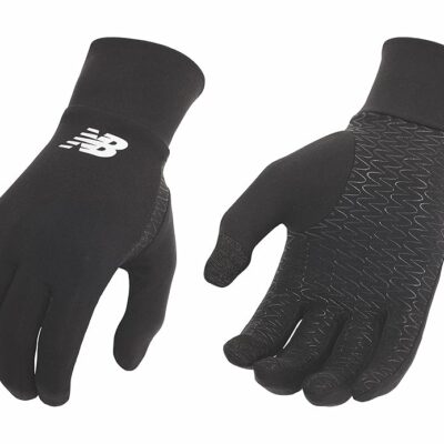 New Balance Lightweight Touchscreen Warm Running Gloves, Anti Slip Men’s and Women’s Cool Weather Gloves