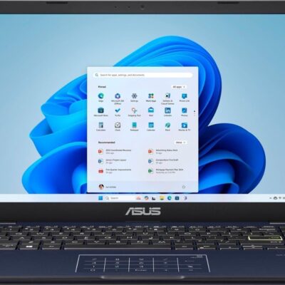 NewASUS Business and Student School Laptop 14 Inch FHD Display_Intel_Celeron N4500 4GB RAM 64GB eMMC_Intel_Iris Xe Graphics Webcam Media Card Reader Wi-Fi HDMI USB-C Win 11 Home…