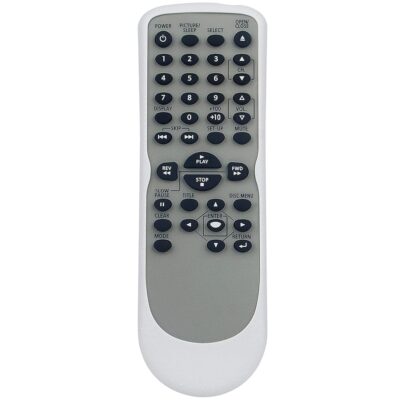 NF107UD Replacement Remote Control Applicable for Sylvania TV DVD Combo CD130SL8 CD202SL8 /GFM TV DVD Combo V7PFDVD20