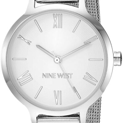 Nine West Women’s Mesh Bracelet Watch