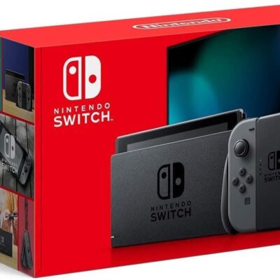 Nintendo Switch with Gray Joy‑Con – HAC-001(-01)