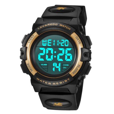 NN BEN NEVIS Boys Watch, Kids Digital Watch for 5-15 Year Sport Outdoor Multifunction Chronograph 50M Waterproof Alarm Calendar, Kids Watch with Colorful Backlight