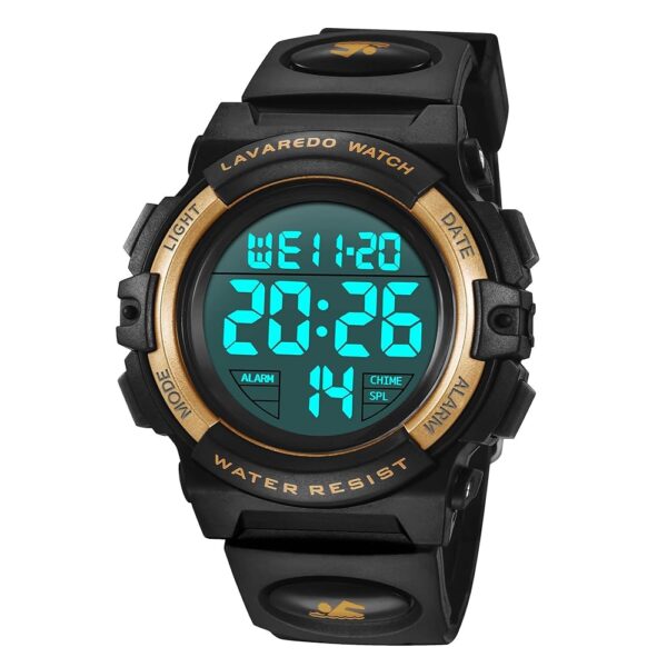 NN BEN NEVIS Boys Watch, Kids Digital Watch for 5-15 Year Sport Outdoor Multifunction Chronograph 50M Waterproof Alarm Calendar, Kids Watch with Colorful Backlight