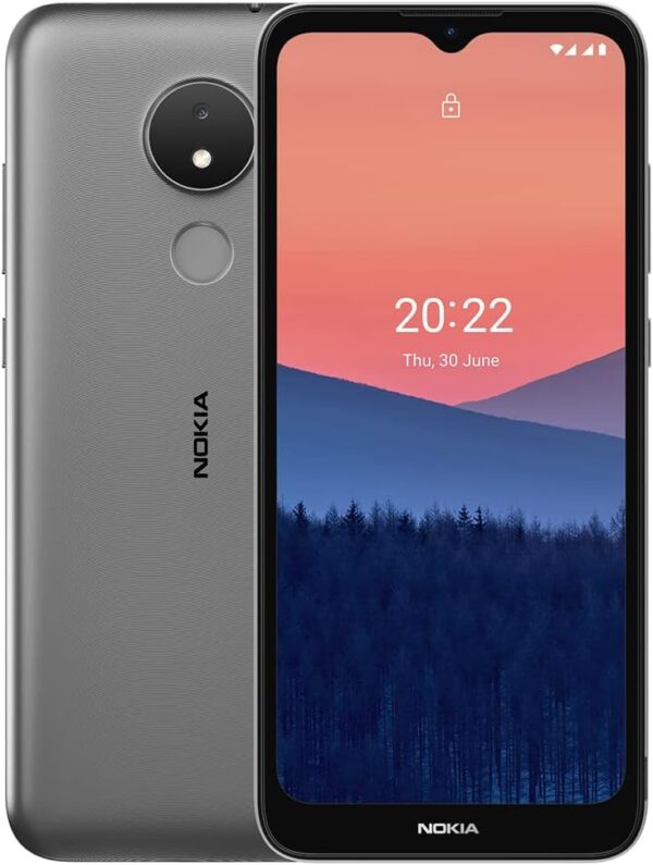 Nokia C21 | Android 11 (Go Edition) | Unlocked Smartphone | All Day Battery | Dual SIM | 2/32GB | 6.52-Inch Screen | Charcoal