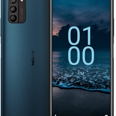 Nokia G100 | Verizon, T-Mobile, AT&T | Android 12 | Unlocked Smartphone | 3-Day Battery | US Version | 4/128GB | 6.52-Inch Screen | 13MP Triple Camera | Polar Night