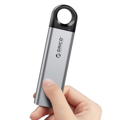 ORICO 2TB External SSD Up to 1050MB/s, Hanging Hole Design Portable Solid State Drive, USB C&A 2 in 1 Cable, Reliable Storage for Type-C Smartphone, Tablets, Laptops – C10