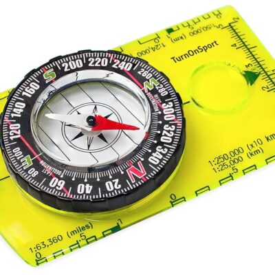 Orienteering Compass Hiking Backpacking Compass | Advanced Scout Compass Camping Navigation – Boy Scout Compass for Kids | Professional Field Compass for Map Reading – Best…