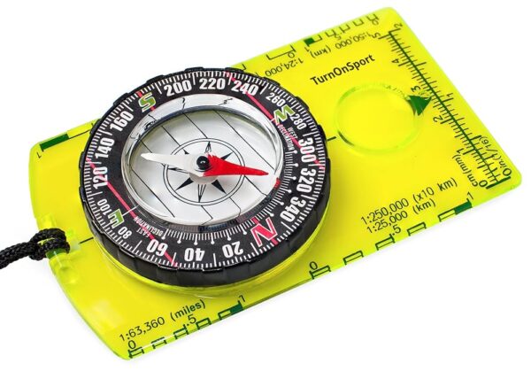 Orienteering Compass Hiking Backpacking Compass | Advanced Scout Compass Camping Navigation - Boy Scout Compass for Kids | Professional Field Compass for Map Reading - Best...