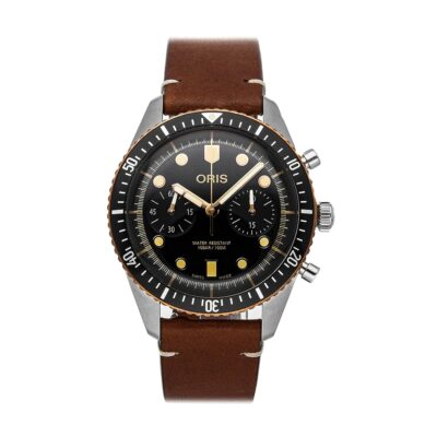 Oris Divers Sixty-Five Chronograph Automatic Black Dial Men’s Watch 01 771 7744 4354-07 5 21 45