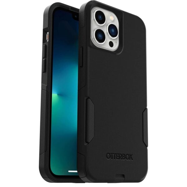 OtterBox Commuter Series Case for iPhone 13 Pro Max & iPhone 12 Pro Max (Only) - Non-Retail Packaging - (Black)