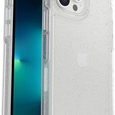 OtterBox iPhone 13 Pro Max & iPhone 12 Pro Max Symmetry Series Case – Stardust, Ultra-Sleek, Wireless Charging Compatible, Raised Edges Protect Camera & Screen