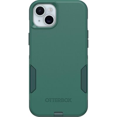 OtterBox iPhone 15 Plus and iPhone 14 Plus Commuter Series Case – GET Your Greens, Slim & Tough, Pocket-Friendly, with Port Protection