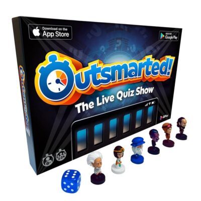 Outsmarted – The Live Quiz Show Board Game | Kids, Teens & Adults | The Ultimate Family Game Night | Age 8+ | Perfect for 2-24 Players | 10,000+ Multimedia Questions | 2024 Edition