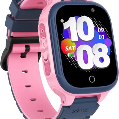 OVV Smart Game Watch for Kids, Kids Smart Watch with 14 Puzzle Games 1.44″ HD Touch Screen Music Player Camera Video Recorder Alarm Clock Pedometer Educational Toys Boys Girls…