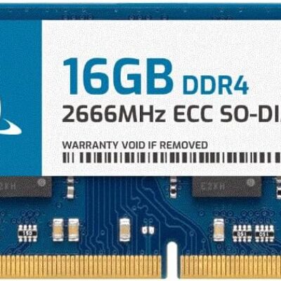 OWC 16GB DDR4 RAM Compatible with Synology DiskStation DS723+ and DS923+ NAS System 2666MHz PC4-21300 CL19 ECC Unbuffered SODIMM 2Rx8 1.2V Memory Upgrade