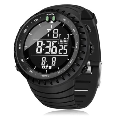 PALADA Men’s Digital Sports Watch Waterproof Tactical Watch with LED Backlight Watch for Men