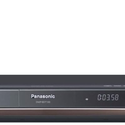 Panasonic DMP-BDT100 3D/2D Blu-Ray DVD Player, Black