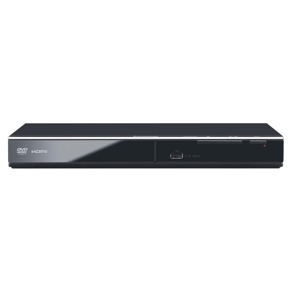 Panasonic DVD Player with Dolby Digital Sound, 1080p HD Upscaling for DVDs, HDMI and USB Connections - DVD-S700 (Black)