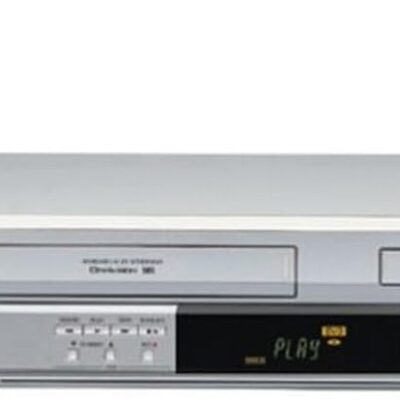 Panasonic PV-D4743S Progressive-Scan DVD-VCR Combo , Silver