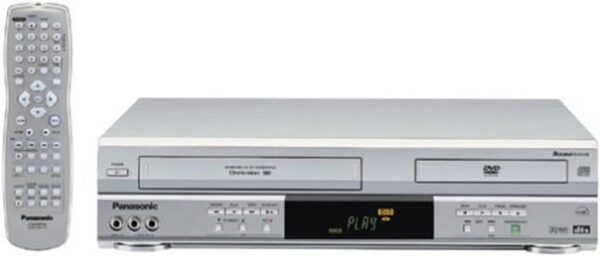 Panasonic PV-D4743S Progressive-Scan DVD-VCR Combo , Silver