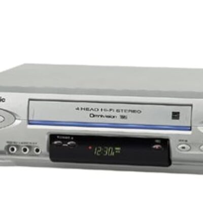 Panasonic PV-V4524S 4-Head Hi-Fi VCR, Silver