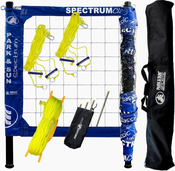 Park & Sun Sports Spectrum Classic: Adjustable Professional Outdoor Volleyball Net System