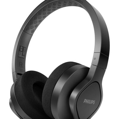 PHILIPS A4216 Wireless Headphones, Over-Ear Bluetooth Headphones with Powerful Bass, Sound,40 mm Drivers,35 Hours Battery,Fast Charging,230g Lightweight,Washable/Cooling…