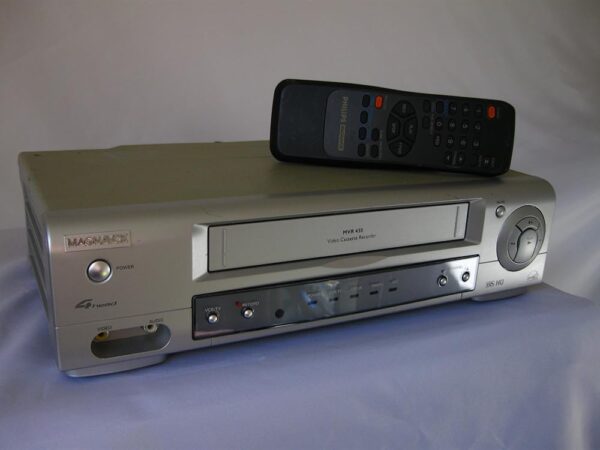 Philips Magnavox #MVR430 4-Head Video Cassette Recorder (VCR)