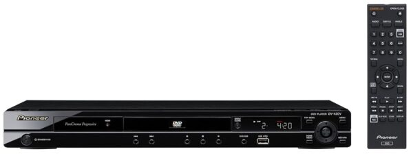 Pioneer DV-420V-K Multi-Format 1080p Upscaling DVD Player