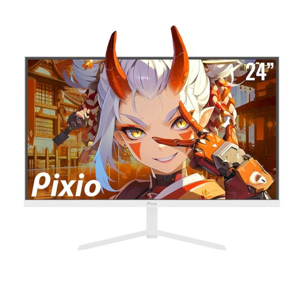 Pixio PX248 Prime V2 White 24 inch Fast IPS FHD 1920 x 1080 180Hz Refresh Rate 1ms GTG Response Time Adaptive Sync Esports LED Gaming Monitor