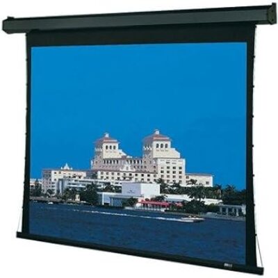 Premier Matte White Electric Projection Screen Viewing Area: 126″ H x 128″ W