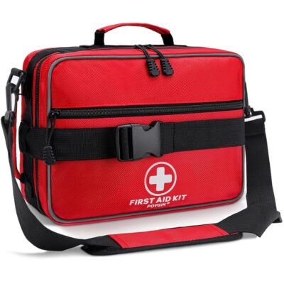 Premium 420 Piece Large First Aid Kit for Home, Car, Travel, Camping, Truck, Hiking, Sports, Office, Vehicle & Outdoor Emergencies – Emergency Medical Kits, Businesses & Home…