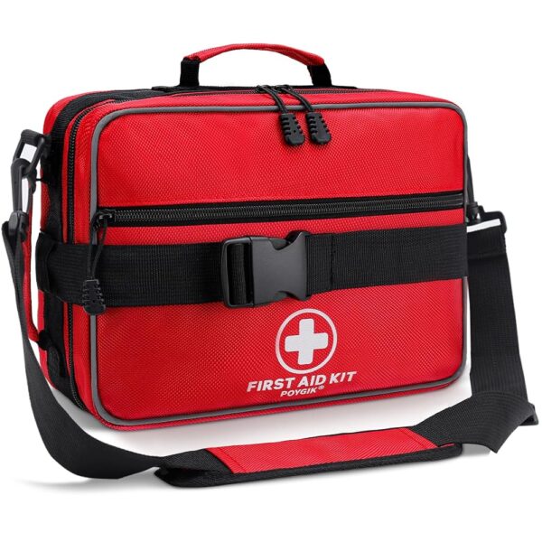 Premium 420 Piece Large First Aid Kit for Home, Car, Travel, Camping, Truck, Hiking, Sports, Office, Vehicle & Outdoor Emergencies - Emergency Medical Kits, Businesses & Home...