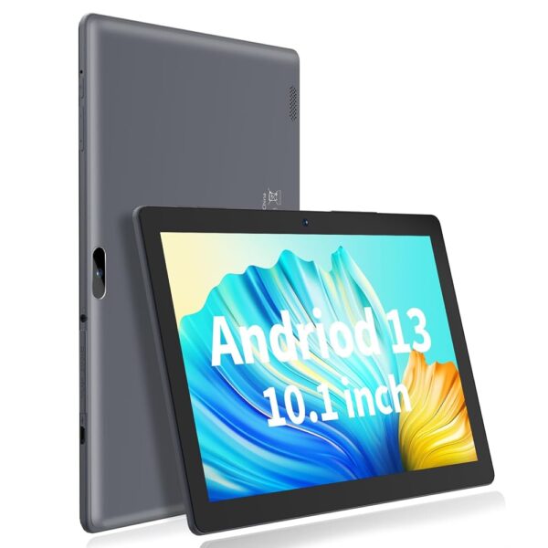 PRITOM Touch10 Tablet 10 inch - Tablet Android 13, 64GB, 512GB Expandable, Quad-Core, HD IPS Screen, Rear Camera 8.0 MP, WiFi, Bluetooth, Stable Tablet with 6000mAh Battery