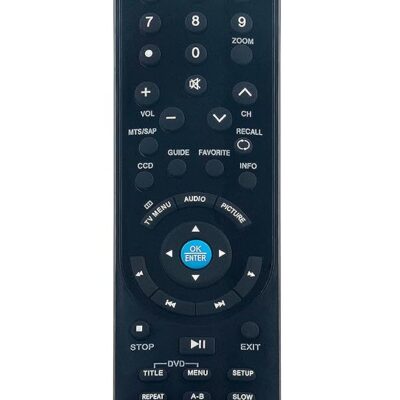 RC-261 Replace Remote Control fit for Insignia LCD TV/DVD Combo NS-LDVD19Q-10A NS-LDVD32Q-10A NS-LDVD26Q-10A