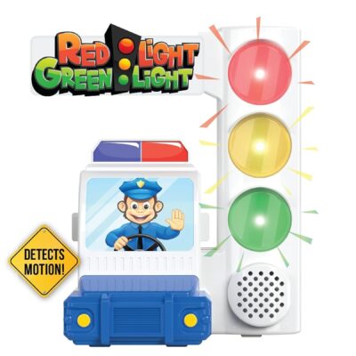 Red Light Green Light Game with Motion Sensing | 1+ Players | Gift for Kids & Toddlers Ages 3, 4-8+, 5, 6, 7+ Year Olds | Family Birthday Party Game | Camping, Travel, Indoor,…