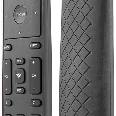 Remote Case Compatible with Vizio Smart TV Remote Control, for Vizio XRT136 LCD LED TV Remote Controller, Vizio Remote Cover Lightweight Anti-Slip Shockproof Silicone Skin…