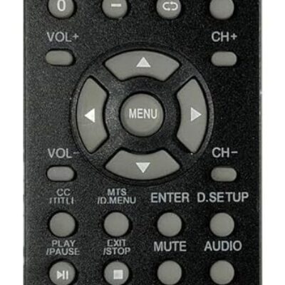 Replaced Remote for Curtis Proscan TV/DVD Combo RTPLDEDV3292A, PLDV321300, PLDVD3213A, PLDEDV3292A