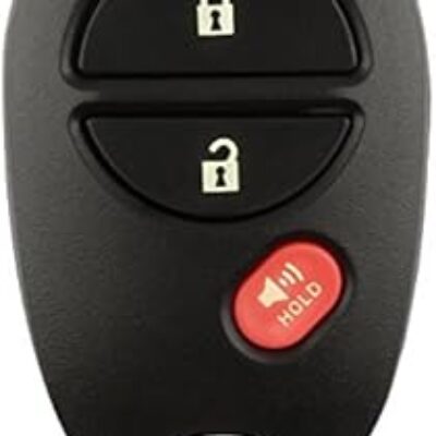 Replacement Key Fob Car Remote for Toyota Tacoma Tundra Sequoia Highlander GQ43VT20T